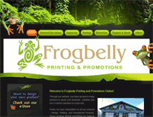 Tablet Screenshot of frogbelly.ca